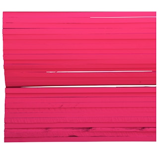 Dark Pink Modern Abstract Wavy Wall Sculpture Painting 2022