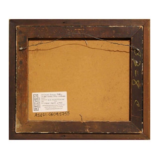 Naturalistic Earth Toned Impressionist Farm in Autumn Landscape