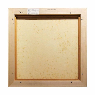 Abstract Blue, Red and Yellow Cubist Oil Painting 1970s