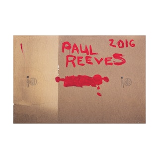 "Hollywood" Blonde Woman Behind a Stage with Red Curtains and Two Candles 2016