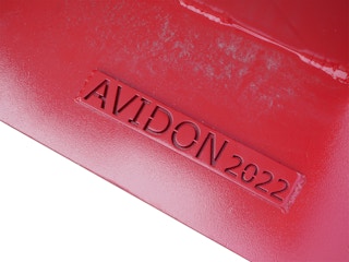 Large Contemporary Geometric Red Indoor/Outdoor Sculpture 2022