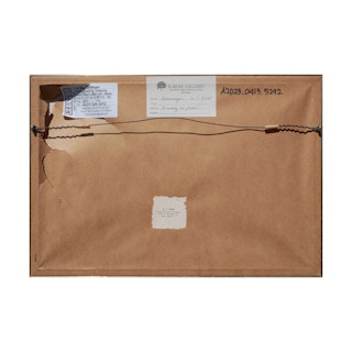 Ida Kohlmeyer Monochromatic Abstract Figurative Sketch Drawings of Faces