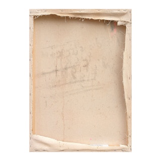 “It's Worth Ten” Abstract Contemporary Black & Tan Text Painting 2023