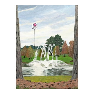 “The most beautiful landscape I've ever seen” Colorful Contemporary Painting 2018