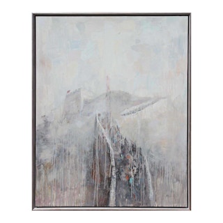 "It's Hard For Thee To Kick Against The Pricks" Abstract Great Wall of China 21st Century