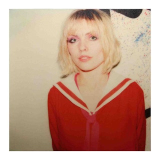 “Debbie Harry” Square Polaroid SX-70 Photograph Portrait Printed on Canvas 1985