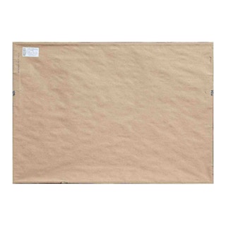 “Significant Abstract of Form M.F.A./92/C” Large Black Abstract Lithograph 1993