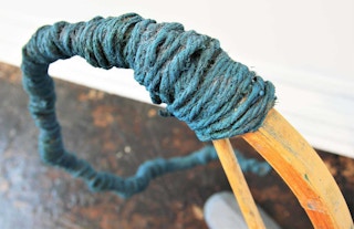 “Surge Protector” Blue Abstract Contemporary Mixed Media Found Object Sculpture 2017