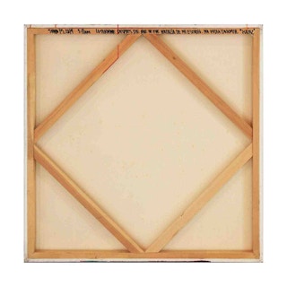 “In The Clouds” Blue Mega Man Contemporary Pop Art Painting 2014