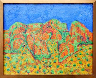 "The Chisos Mountains Big Bend National Park" Abstract Southern Landscape 2011-2022