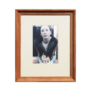 Contemporary Hand Tinted Photograph of a Young Lady 2011