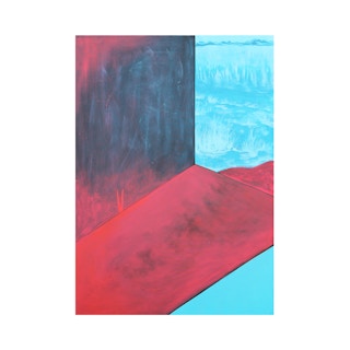 "Outdoor Interior" Donald Judd's Marfa, TX Installation Contemporary Painting 2019