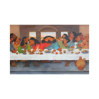 Modern Tribute to Leonardo da Vinci's "The Last Supper" 2016