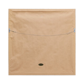 Cool Green Toned Abstract Figurative Watercolor Painting of a Woman with Birds