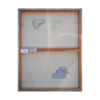 "Untitled 71" Light Green, Blue, and Yellow Abstract Expressionist Painting 2016