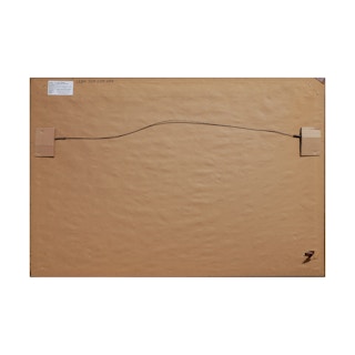 "Nubia" Blue-Toned Abstract Figurative Historical African Landscape 1999