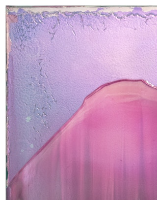 "9.7.21 – 10.28.21" Colorful Contemporary Reimagined Sublime Landscape Painting 2021