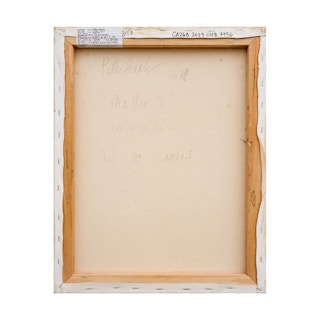 "Matter 2" Pastel Pink, Blue, Green, and Orange Abstract Contemporary Painting 2018