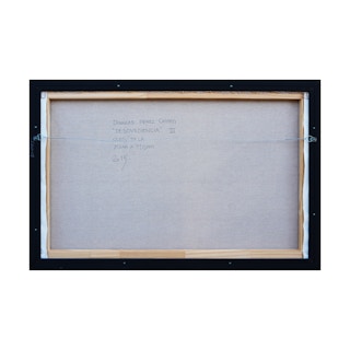 "De Sovediencia III" Contemporary Abstract Figurative Surrealist Match Painting 2015