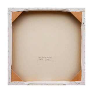 "VM 5" Contemporary Visual Music Compositions in Black Multi-Colored Line System Digital Abstract Painting 2006