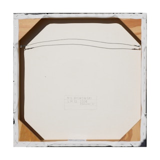 "VM 12" Contemporary Visual Music Compositions in Black Multi-Colored Line System Digital Abstract Painting 2006