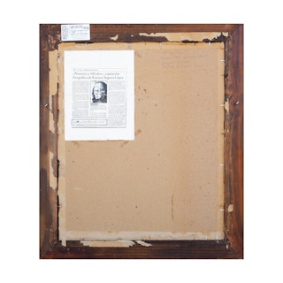 Black and White Portrait Photograph of Diego Rivera 1950s