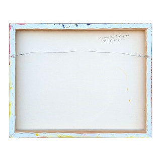 “As Worlds Juxtapose Pt. 5” Colorful Geometric Abstract Mosaic-Style Painting 2011