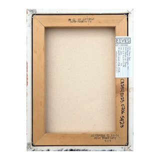 "George Washington 9/11" Modern Pointillist Figurative Presidential Portrait 2001