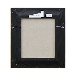 Pink, Teal, Blue, and Green Cubist Sailboats Seascape Painting