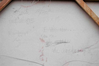 “The Awakening III” Orange and Purple Abstract Expressionist Painting 2014