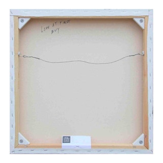 “Love at First Buy” Contemporary Yellow Heeled Shoe Mixed Media Pop Art Collage 21st Century