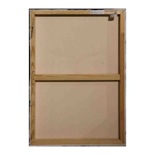 Contemporary Abstract Black and Yellow Figurative Moose Animal Painting 2019