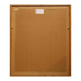 Untitled Dark Abstract Faces Etching 1970