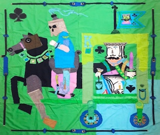 "King and Queen" Tapestry - 1960's