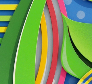 "Summer's A Comin'" Contemporary Tropical Jungle Foliage Layered Steel Painting 2022