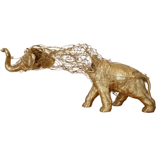 “Stretching the Truth” Metal Elephant Sculpture 2022