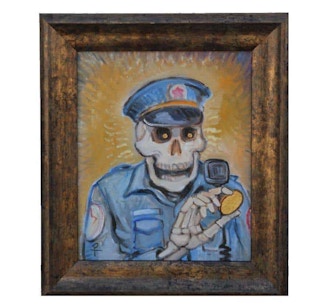 "Public Finances" Contemporary Surrealist Painting 2015