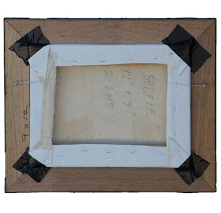 "Selfie" Surrealist Figurative Painting 2015