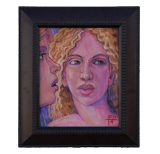 "She Said" Contemporary Figurative Painting 2010