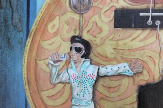 Untitled Abstract Texas Art - 1982