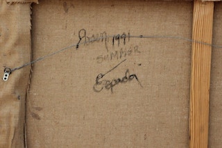 "New Physics" Large Contemporary Drawing 1991