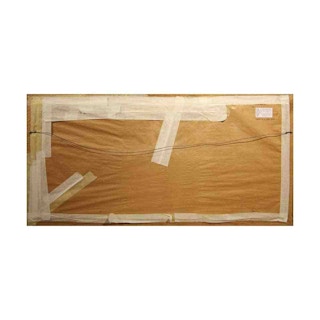 Naturalistic Wood and Wheel Barrow Pastoral Country Still Life Painting 1979