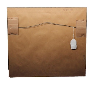 "Hangers On II" Surrealist Naturalistic Painting, 1974