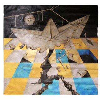 Untitled Contemporary Surrealist Painting 2015