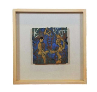 Luis Granda Contemporary Figurative Impasto Painting 2007