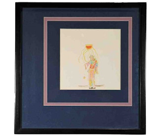 "Profeta Joven" Surrealist Figurative in the Style of Salvador Dali 1985