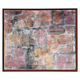 "Mica" Mixed Media Abstract Assemblage, 2017