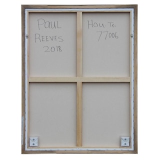 Pink, Blue and Black Floral Still Life Abstract 2018