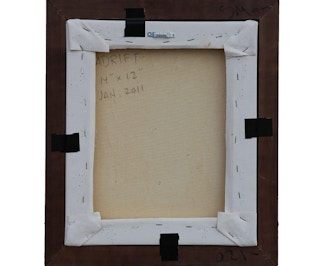 "Adrift" Contemporary Figurative Seascape Painting, 2011