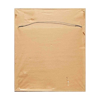 "Morning (Peonies)" Abstract Blue and Yellow Japanese Floral Landscape Print 1949